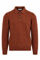 Polo Uomo in Lana e Cashmere con Filato Donegal