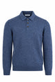 Polo Uomo in Lana e Cashmere con Filato Donegal
