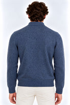 Polo Uomo in Lana e Cashmere con Filato Donegal 