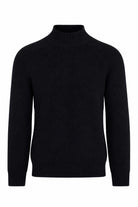 Maglia Uomo Collo Lupetto in Lana a Maglia Inglese 