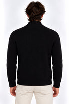 Maglia Uomo Collo Lupetto in Lana a Maglia Inglese 