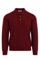 Polo Uomo a Manica Lunga in Lana e Cashmere