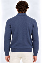 Polo Uomo a Manica Lunga in Lana e Cashmere 