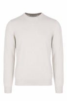 Maglia girocollo in lana  e cachemire 