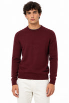 Maglia girocollo in lana  e cachemire 