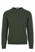 Maglia girocollo in lana  e cachemire 