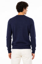 Maglia girocollo in lana cachemire 