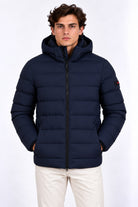 Piumino uomo in nylon superleggero con cappuccio Boggs 