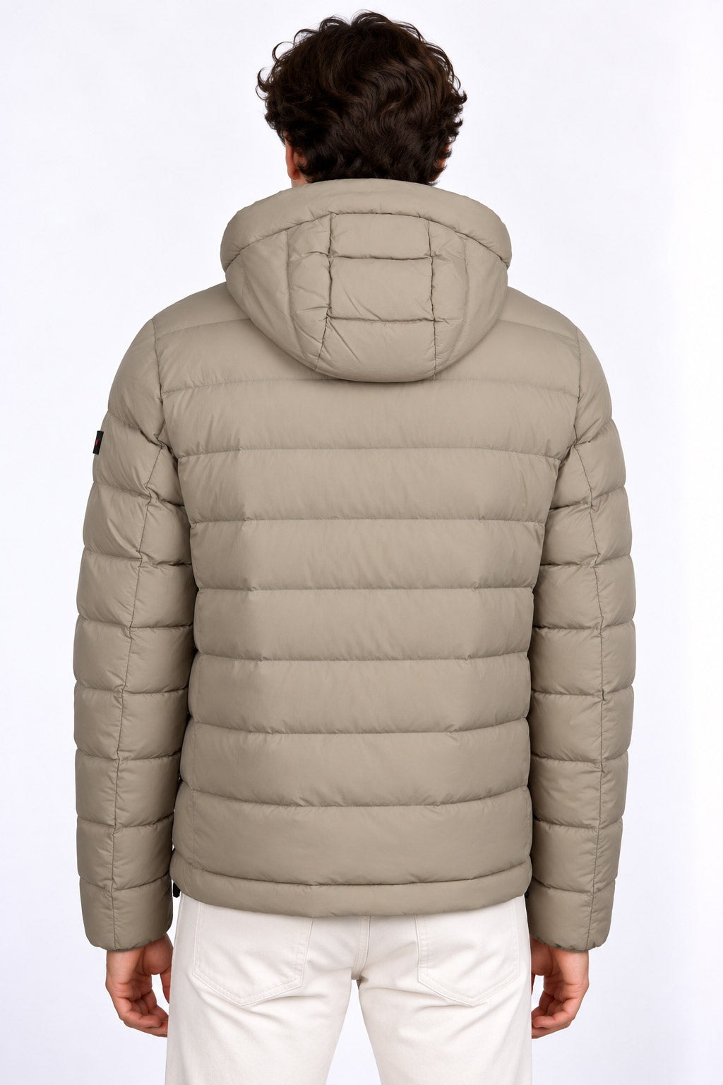 Piumino uomo in nylon superleggero con cappuccio Boggs 