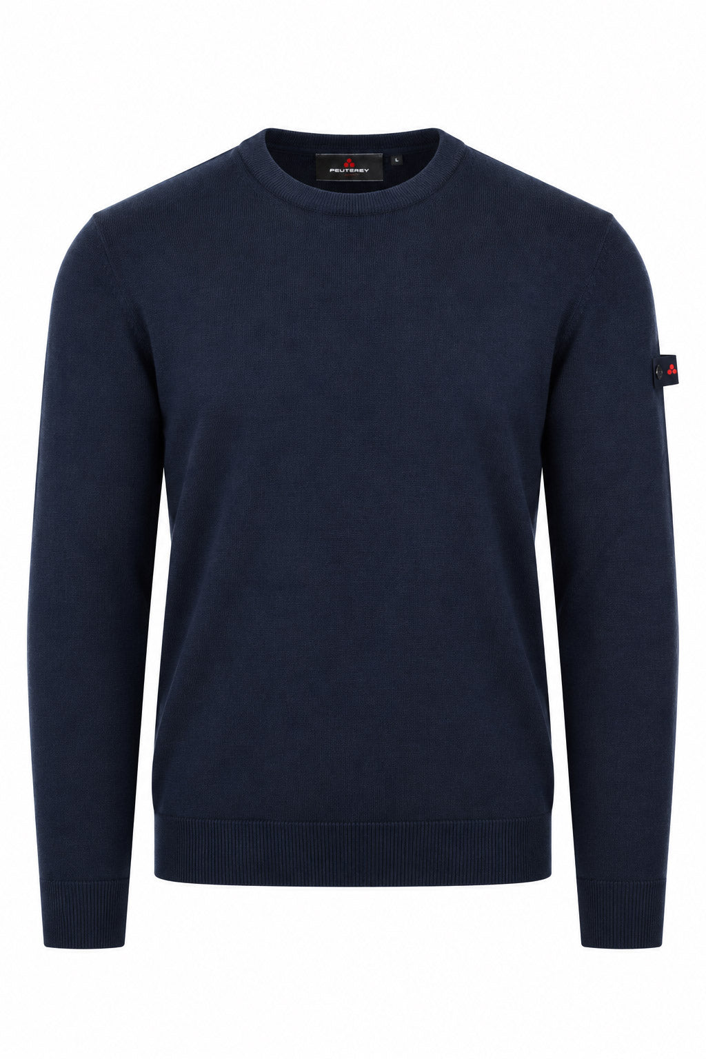 Maglia girocollo uomo in lana e cotone Exmoor 