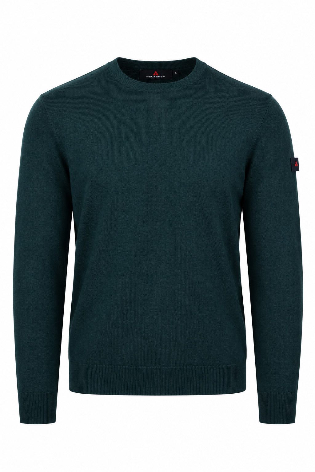 Maglia girocollo uomo in lana e cotone Exmoor 
