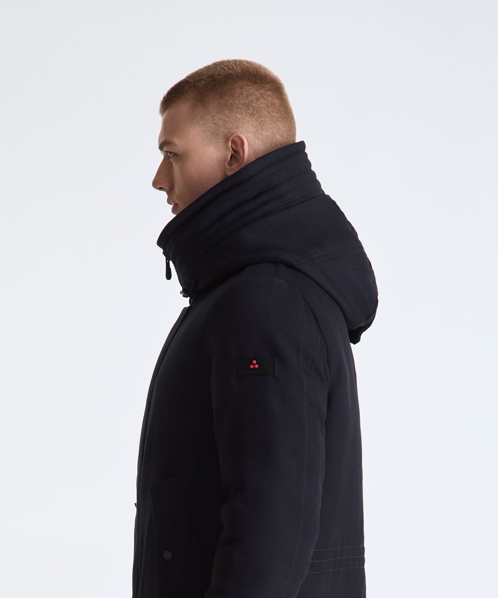 Parka con cappuccio e vera pelliccia Kasa 