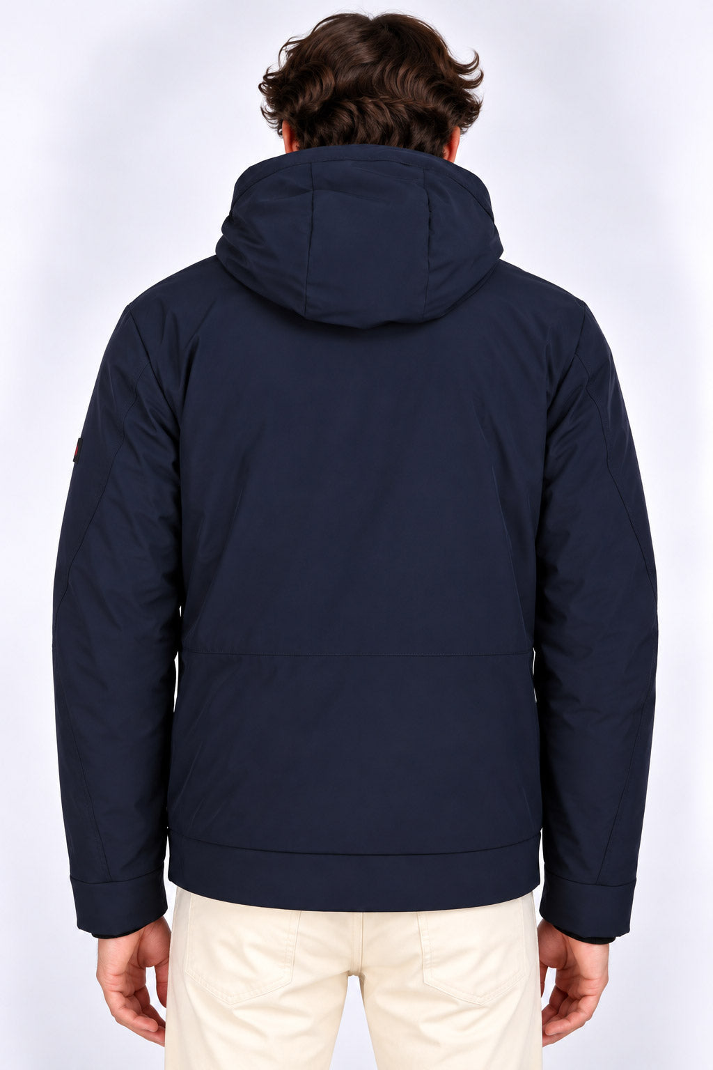 Giubbotto corto in neoprene con cappuccio Loge 