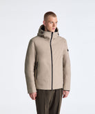 Giubbotto corto in neoprene con cappuccio Loge 