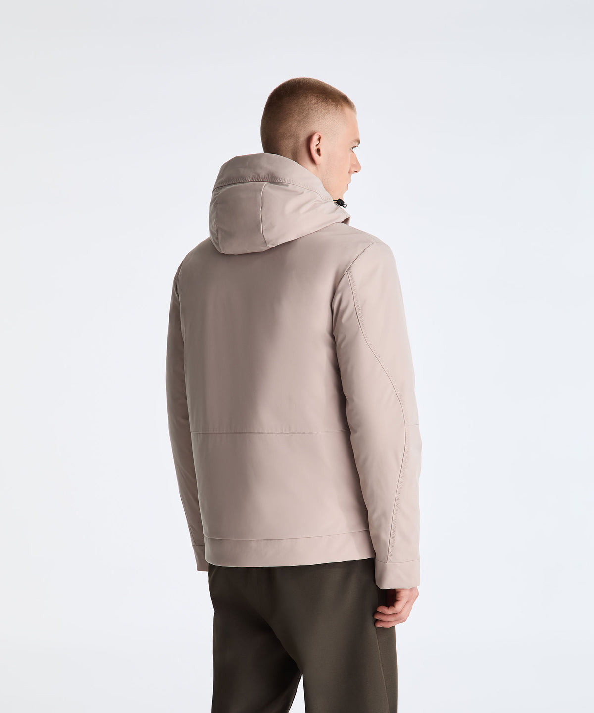 Giubbotto corto in neoprene con cappuccio Loge 
