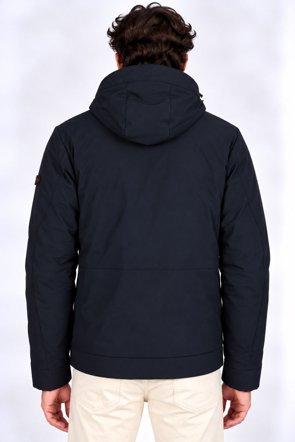 Giubbotto corto in neoprene con cappuccio Loge 