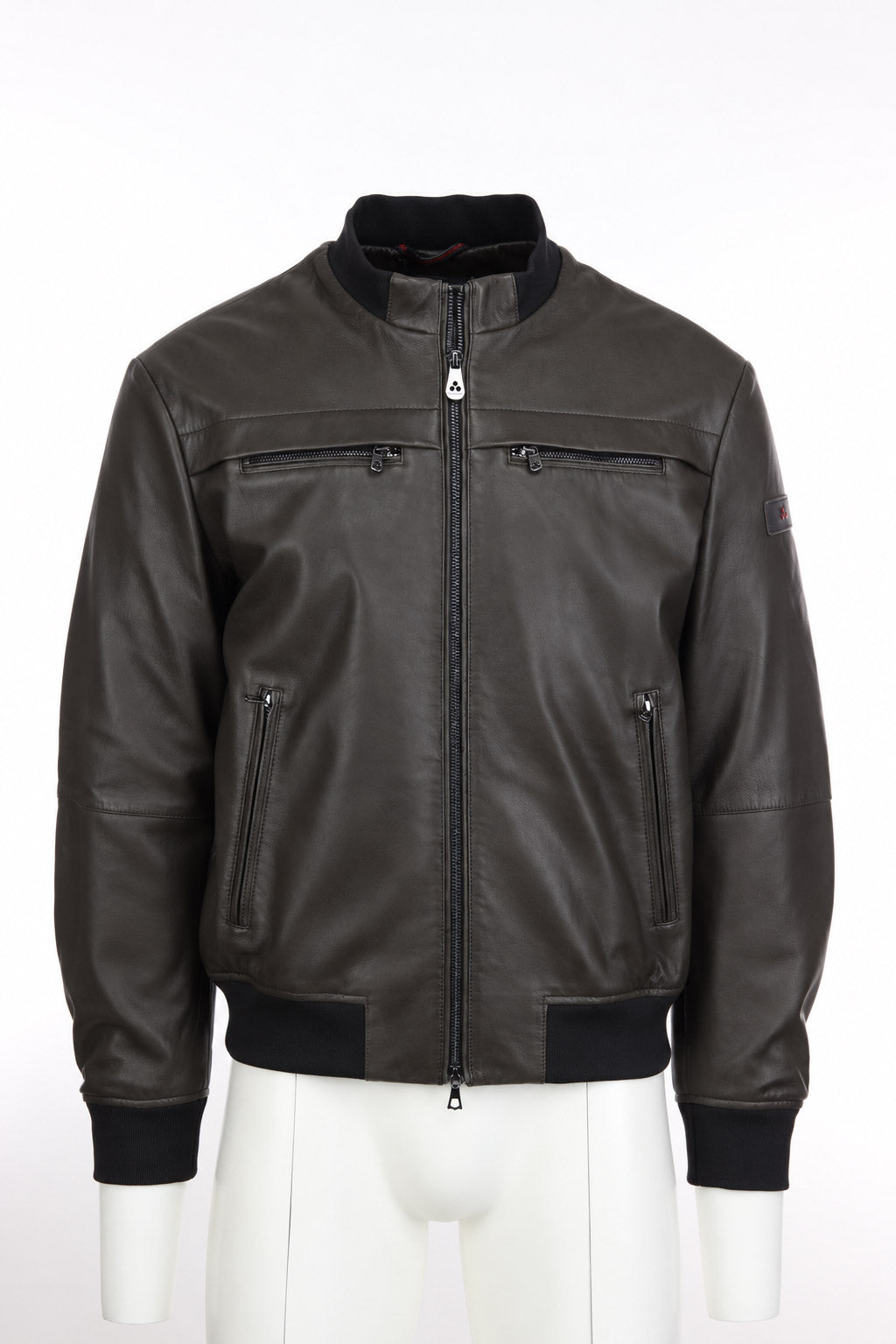 Giubbotto biker  in pelle Sands 