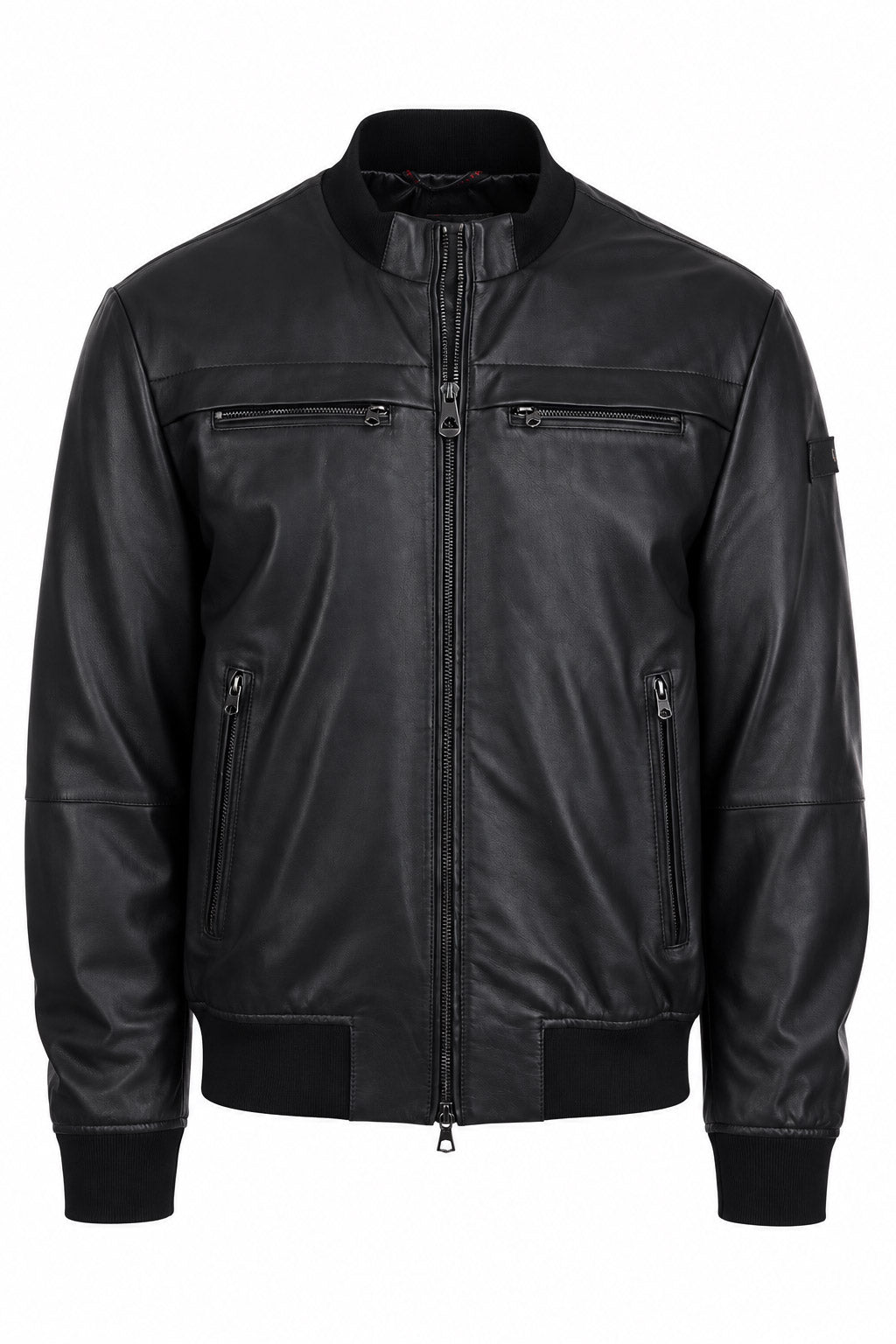 Giubbotto biker  in pelle Sands 
