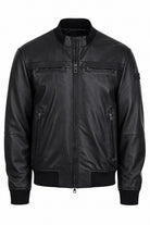 Giubbotto biker  in pelle Sands 