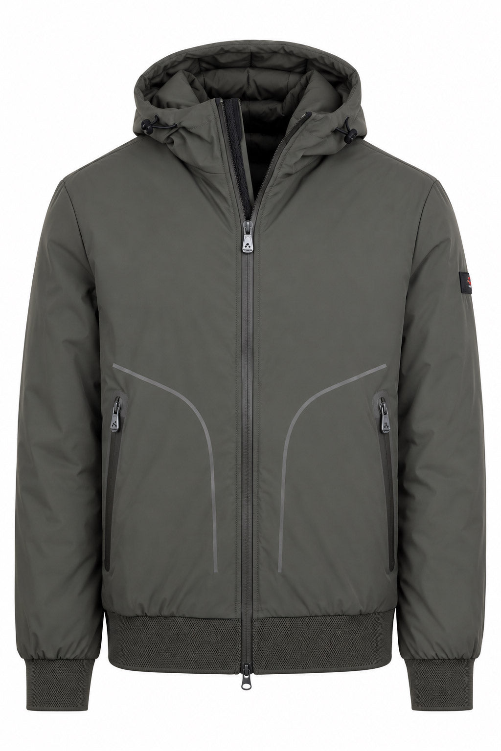 Giubbotto uomo con cappuccio in tessuto bi-stretch Senna 