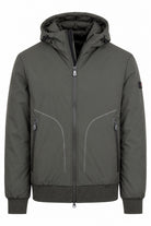 Giubbotto uomo con cappuccio in tessuto bi-stretch Senna 