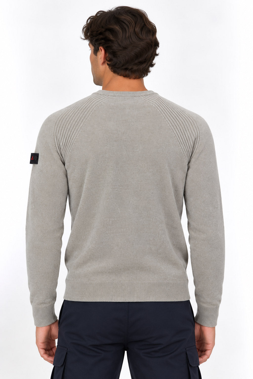 Maglia girocollo uomo in ciniglia Siron 