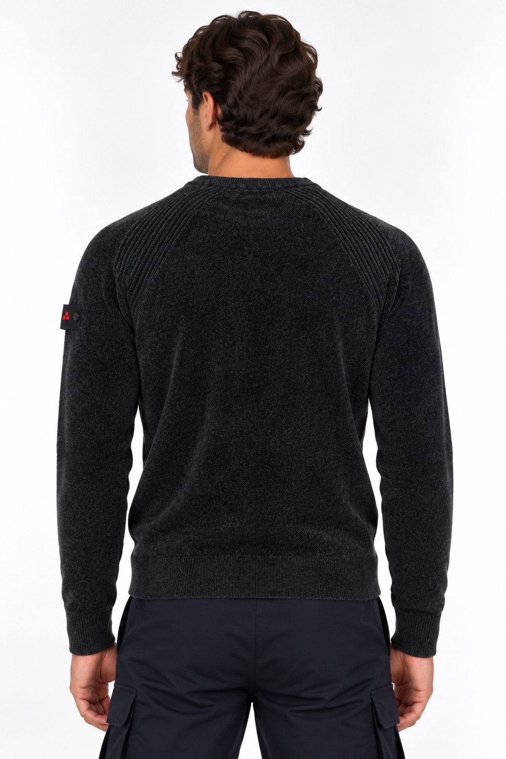 Maglia girocollo uomo in ciniglia Siron 