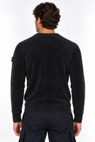 Maglia girocollo uomo in ciniglia Siron 