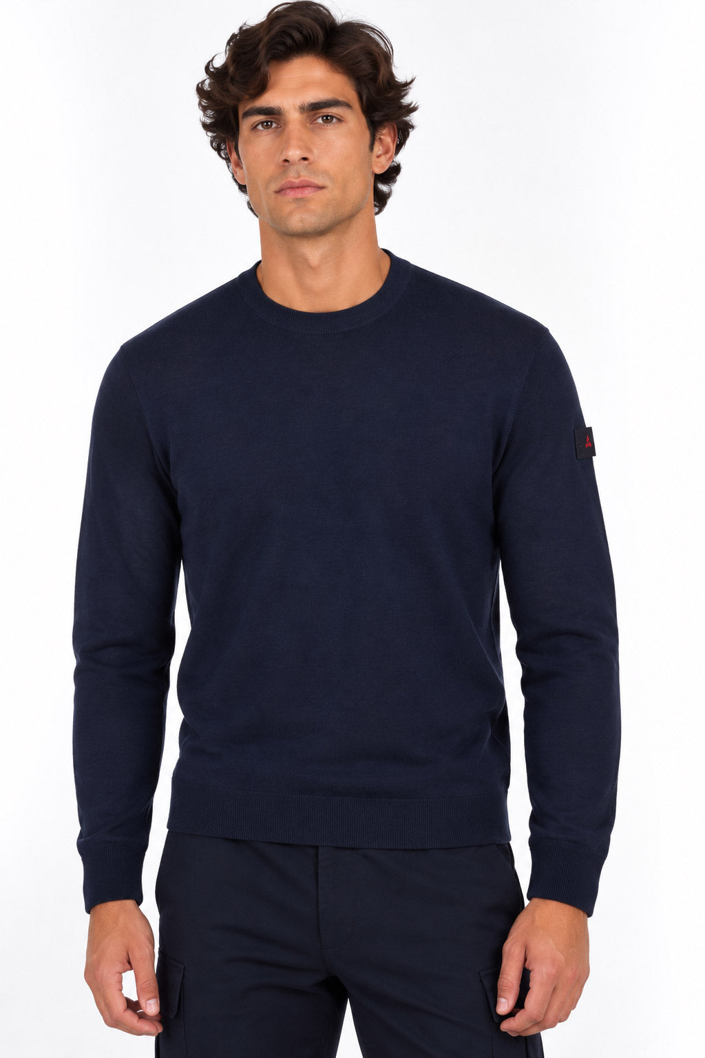 Maglia uomo girocollo in lana leggera  finezza 16 Thera 