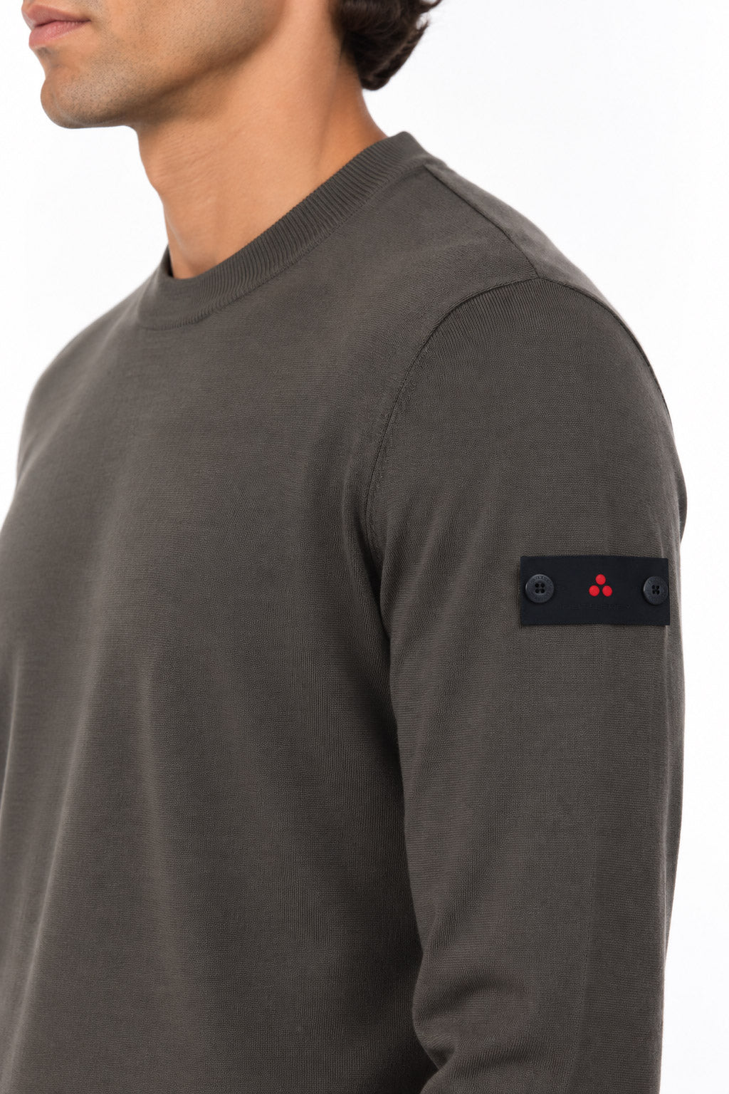 Maglia uomo girocollo in lana leggera  finezza 16 Thera 
