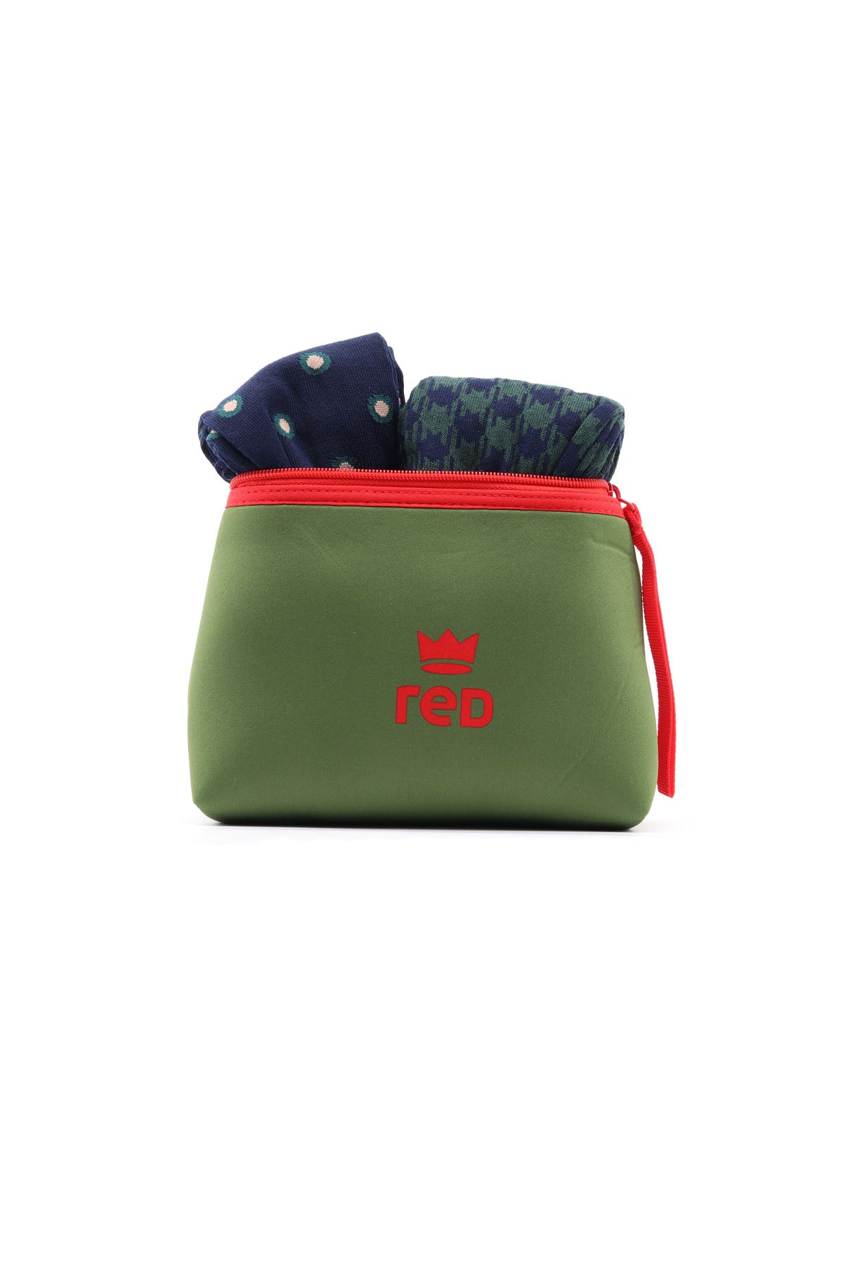 Kit 2 paia di calze in pochette neoprene. 