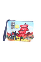 Pochette Aline scooba 883 Nord Sud Ovest Est 