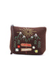 Pochette in Feltro con Ricami Cortina St. Barth
