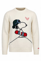 Maglia girocollo in lana peanuts 