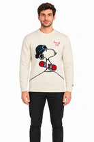Maglia girocollo in lana peanuts 