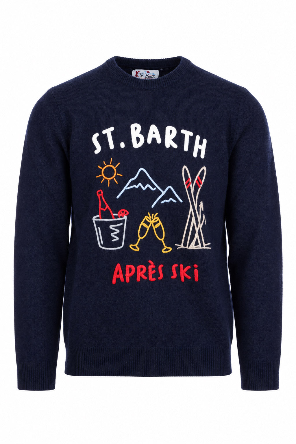 Maglia in lana con ricami Apres ski heron 