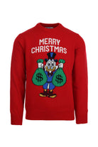 Maglia girocollo in lana Merry Christmas 