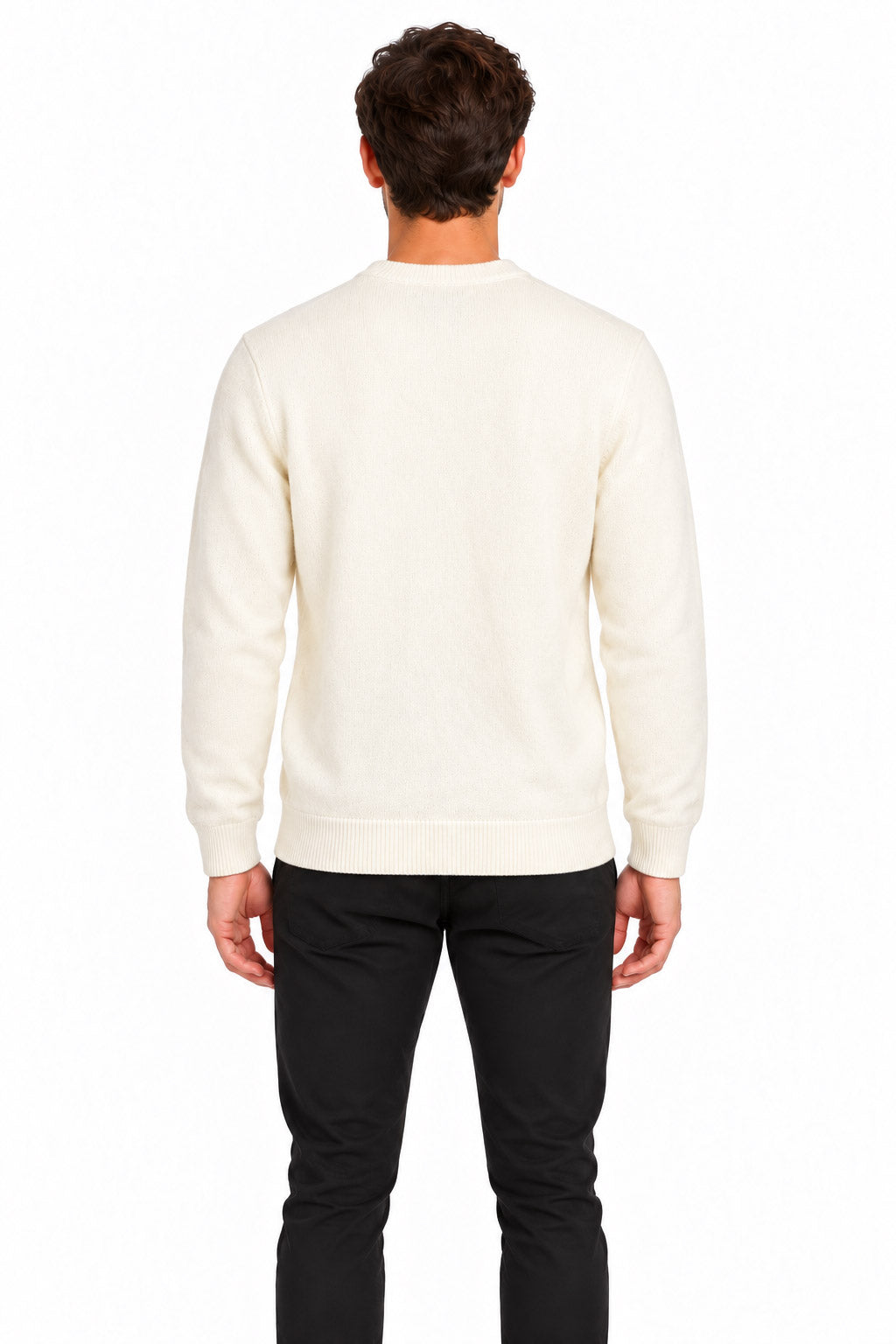 Maglia in lana stampa Cortina 