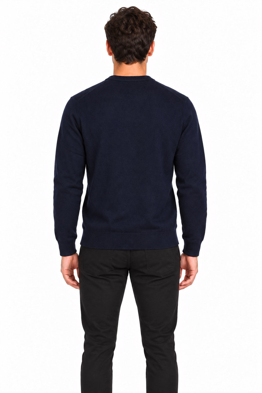Maglia in lana con ricamo heron leggera 