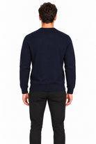 Maglia in lana con ricamo heron leggera 