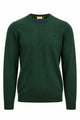Maglia girocollo in lana e cotone