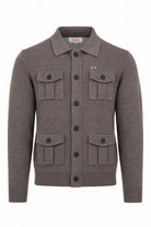 Cardigan in lana 4 tasche  field jacket 