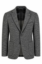 Giacca Uomo in Lana con Lavorazione Jacquard 