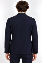 Giacca Blazer Uomo in Misto Lana Tinta Unita 
