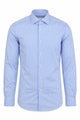 Camicia uomo in cotone bastoncino a righe