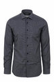 Camicia Uomo in Cotone Microfantasia