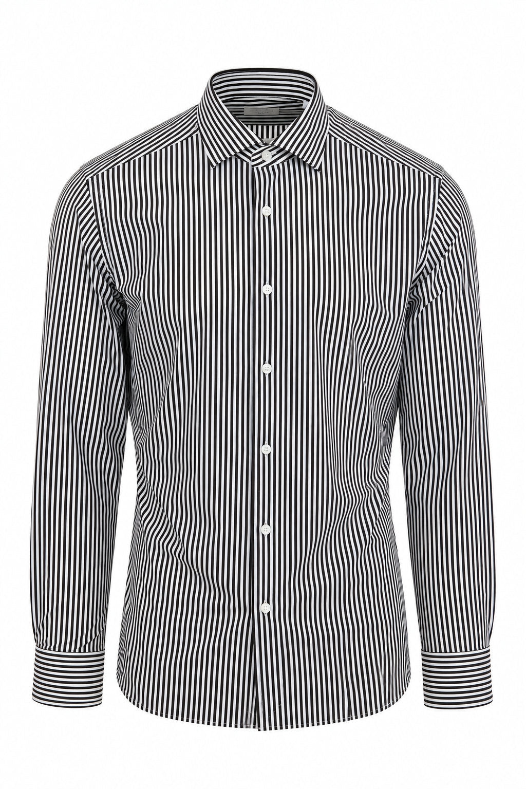 Camicia uomo in cotone bastoncino a righe 