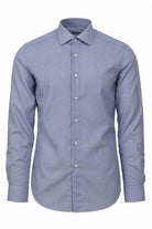 Camicia Uomo in Cotone Microfantasia 
