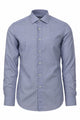 Camicia Uomo in Cotone Microfantasia