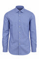 Camicia in cotone microriga